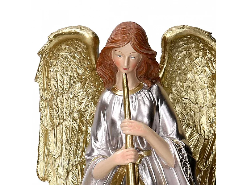 Angelo resina oro cm 18x15h37,8