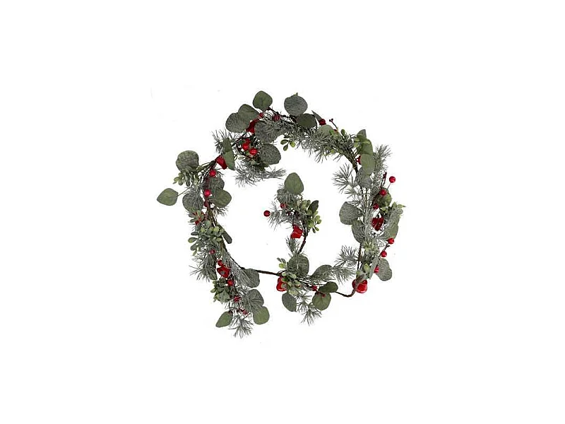 Festone campane rosso cm 150