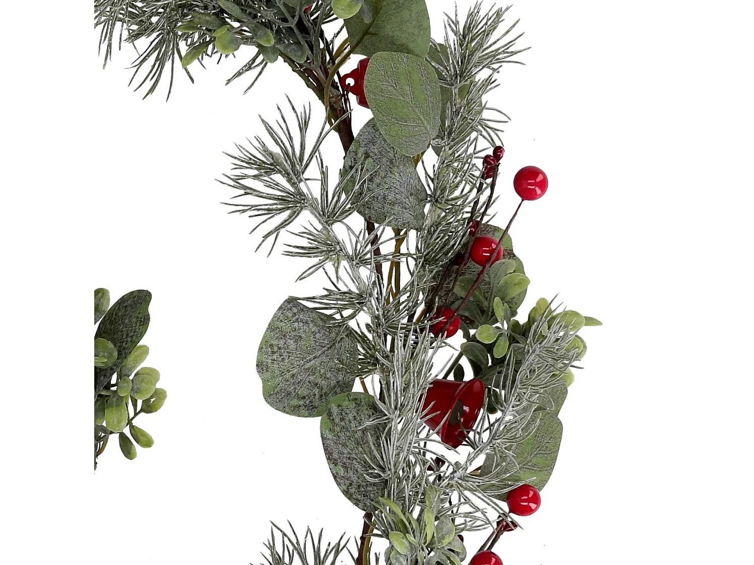 Festone campane rosso cm 150