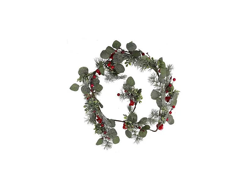 Festone campane rosso cm 150