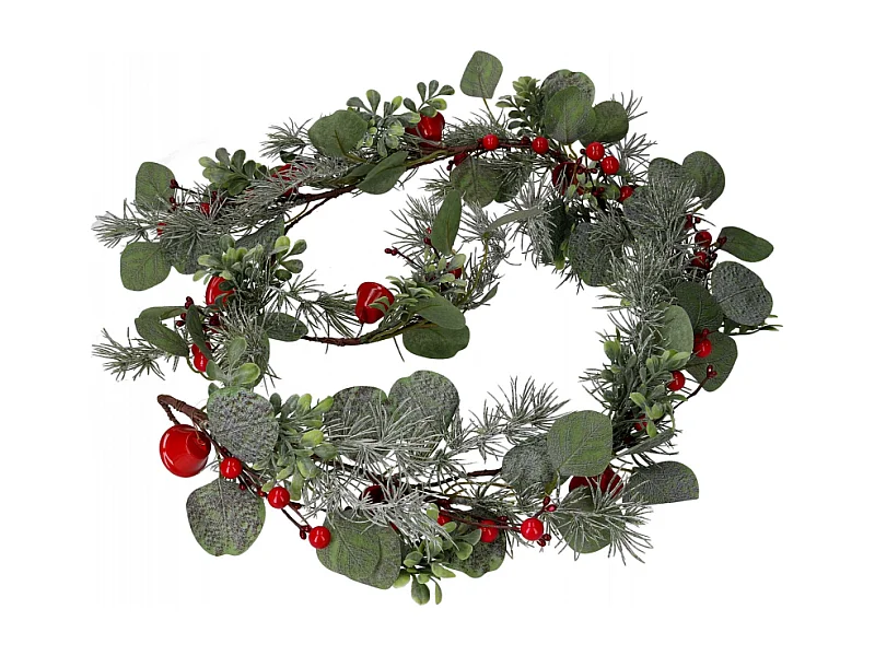 Festone campane rosso cm 150