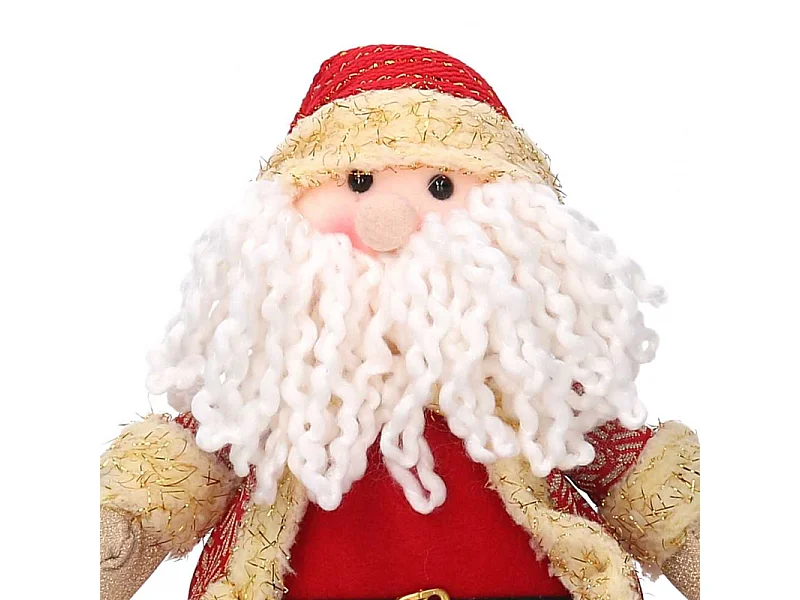Babbo natale tessuto rosso cm 27x10h43