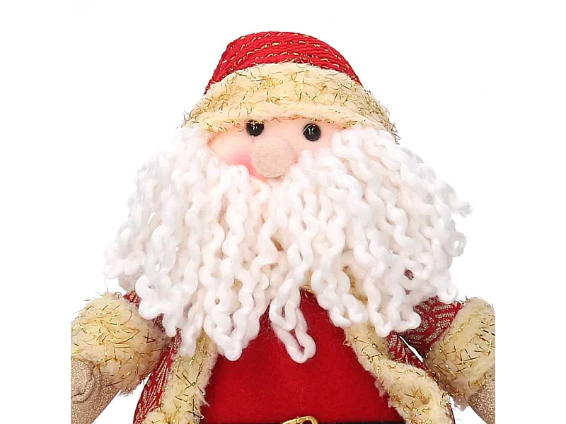 Babbo natale tessuto rosso cm 27x10h43