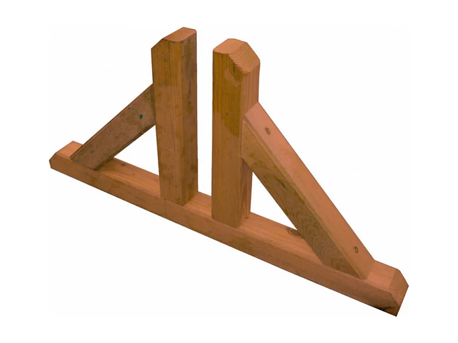 PIEDINO DOPPIO SOSTEGNO GRIGLIA 60 X 4,5 X 30