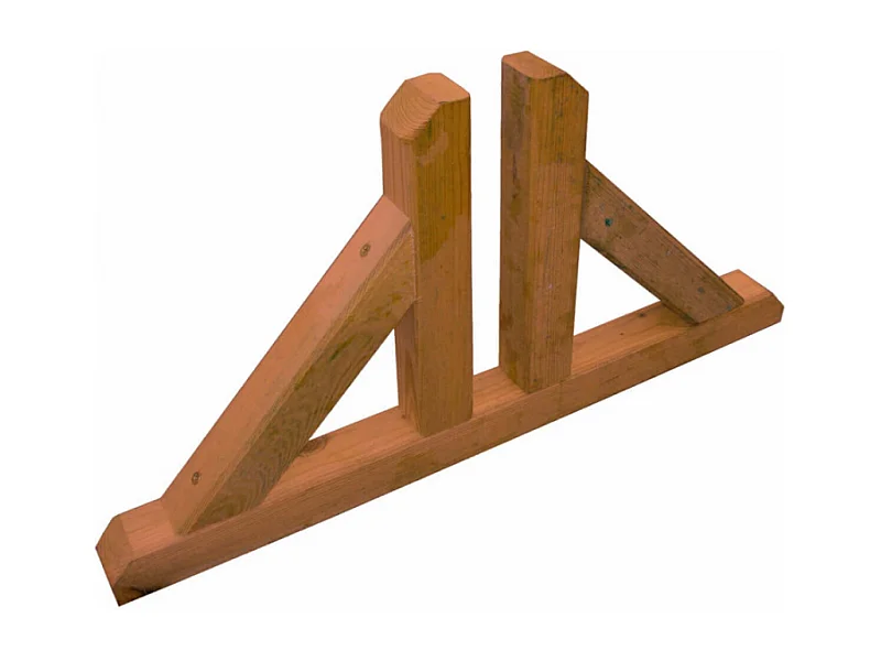 PIEDINO DOPPIO SOSTEGNO GRIGLIA 60 X 4,5 X 30