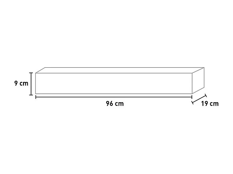 Appendi Attrezzi impregnato Varie misure - 50 cm