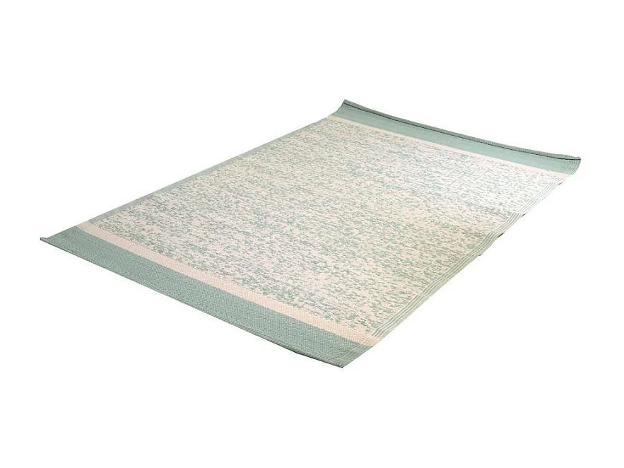 Tappeto poliestere spigato verde cm60x180x0.6