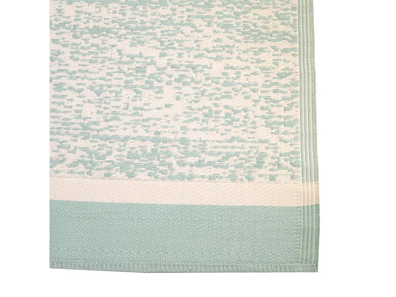 Tappeto poliestere spigato verde cm60x180x0.6