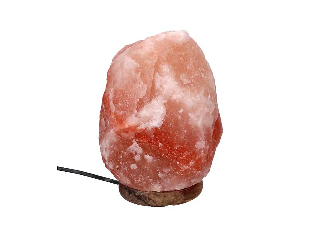 Lampada sale base legno 4-6kg con attacco cmø18h20