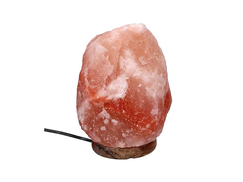 Lampada sale base legno 4-6kg con attacco cmø18h20