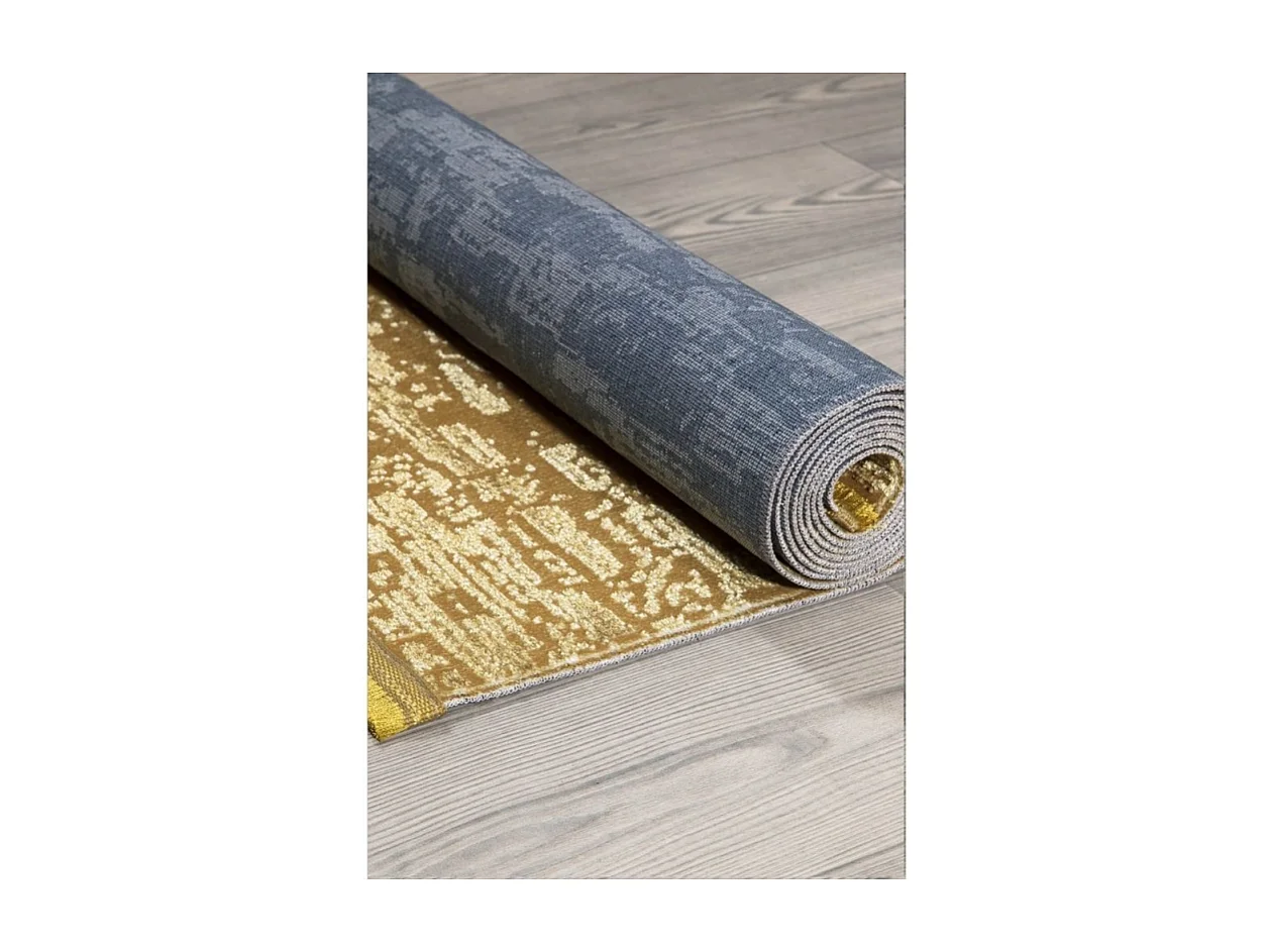 Tappeto antiscivolo Angel oro 160x230 superficie lucida