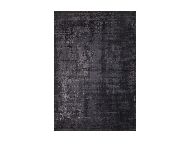 Tappeto antiscivolo vintage bambù colore antracite 120x180