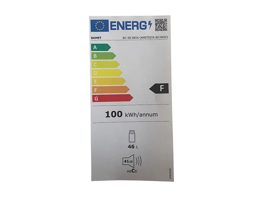 Samet Ametista 50 inox frigo bar hotel