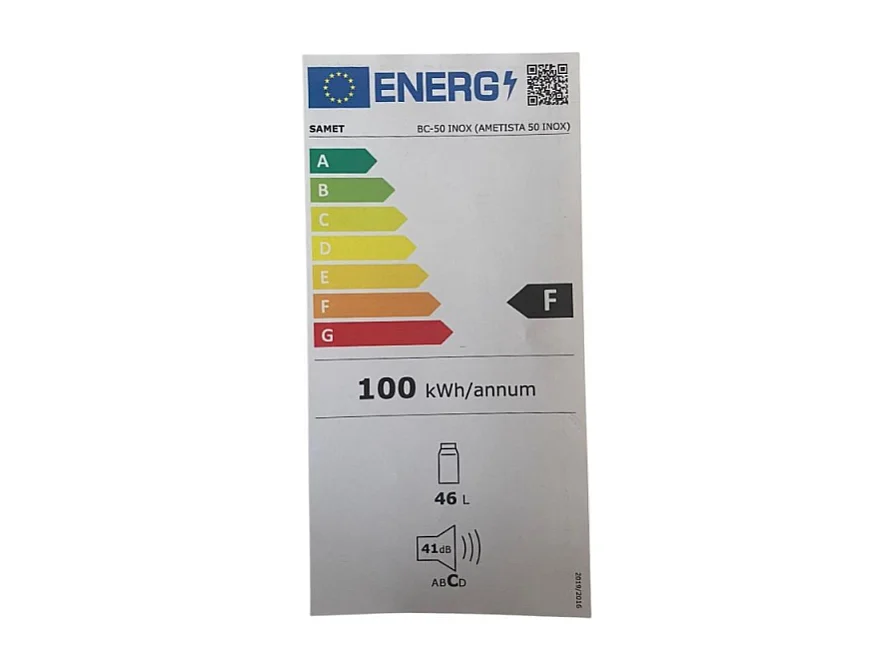 Samet Ametista 50 inox frigo bar hotel