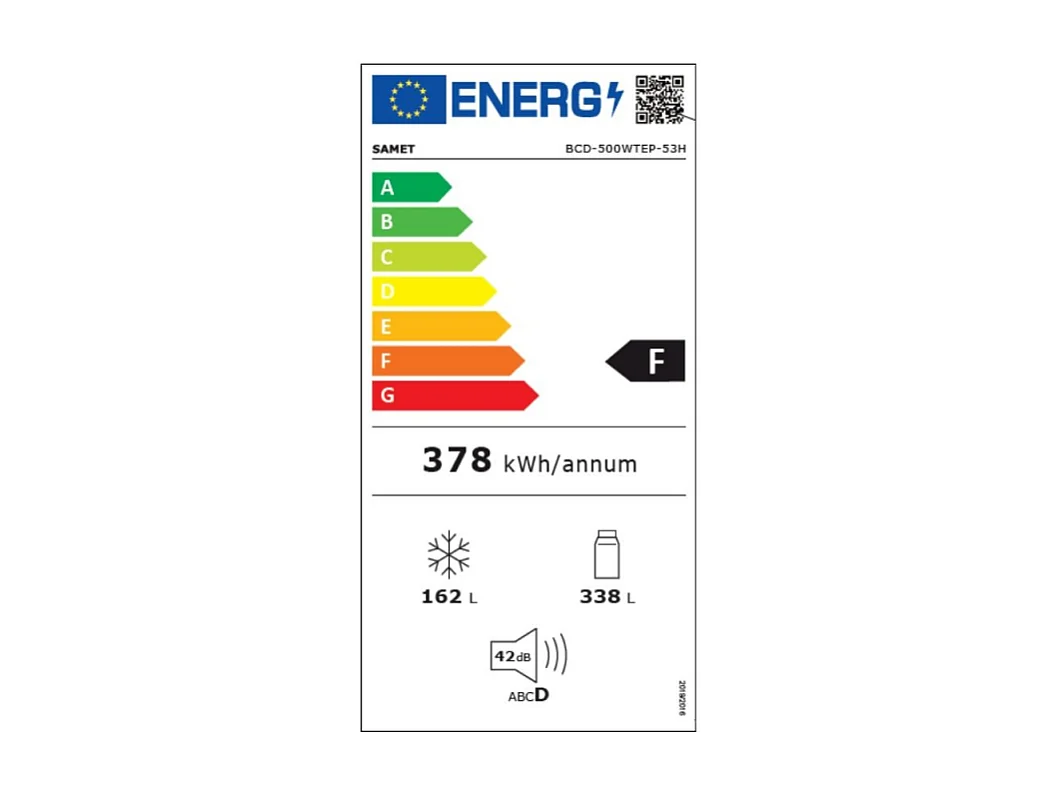 Samet frigorifero 4 porte Adelaide inox