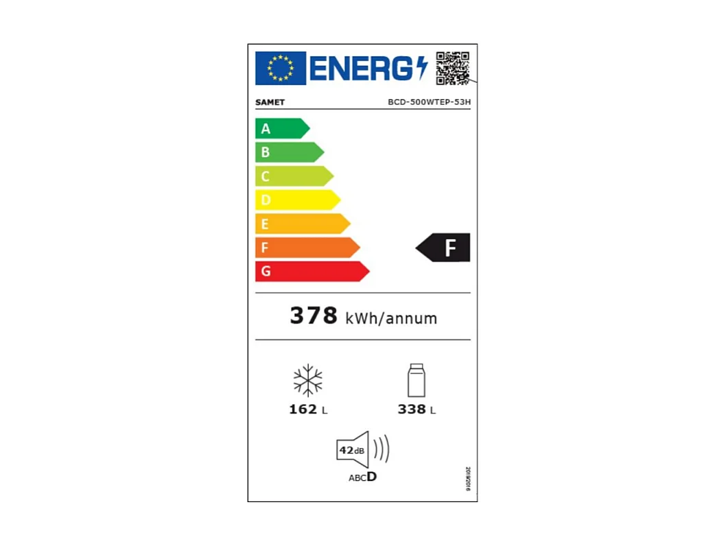 Samet frigorifero 4 porte Adelaide inox