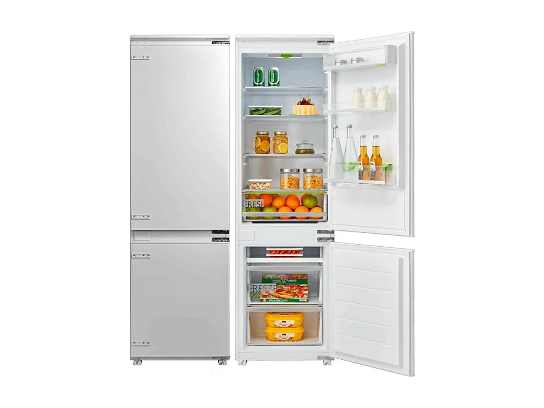 Frigorifero combinato MKRF320ISTF da incasso reversibile 271 LT classe F Master Kitchen