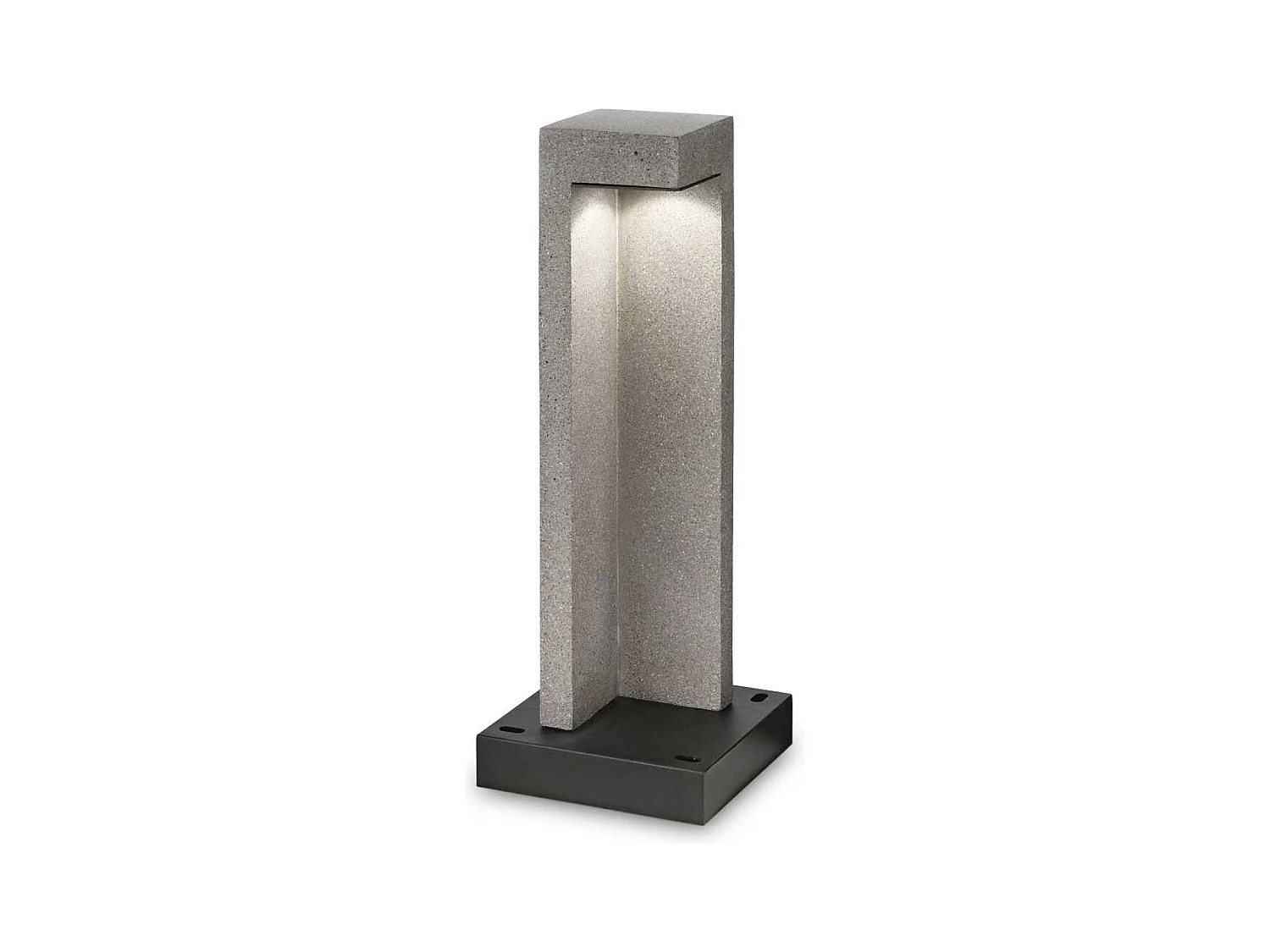 Piantana Moderna Titano Materie Plastiche Grigio Granito Led 9W 4000K H49Cm