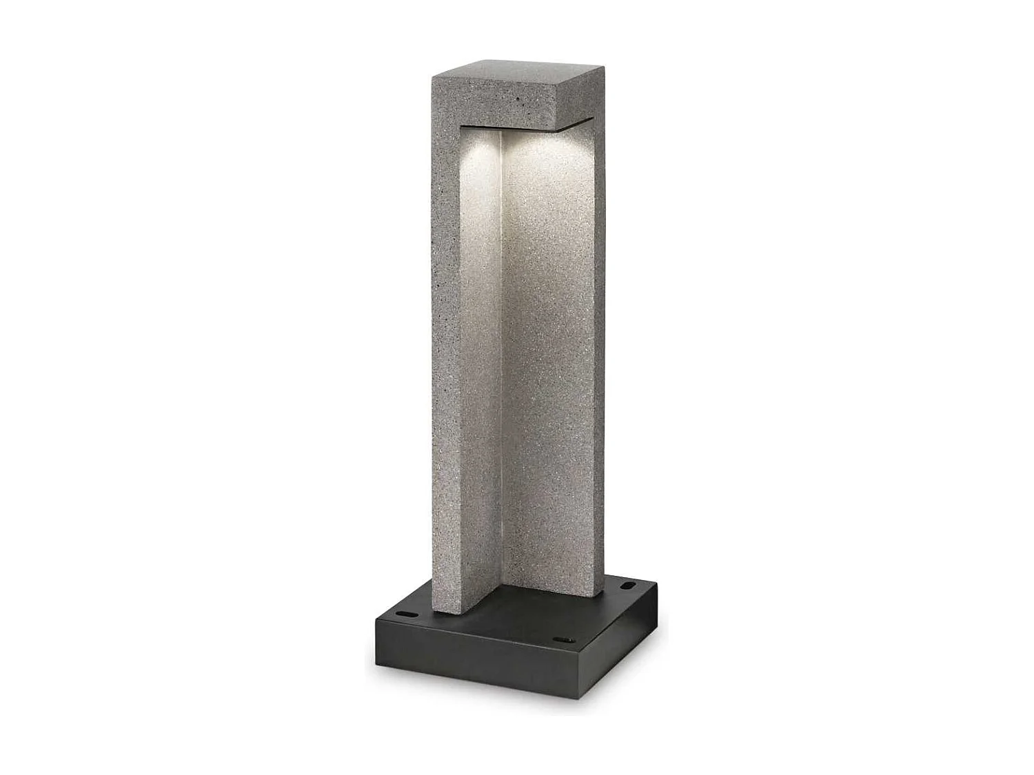 Piantana Moderna Titano Materie Plastiche Grigio Granito Led 9W 4000K H49Cm
