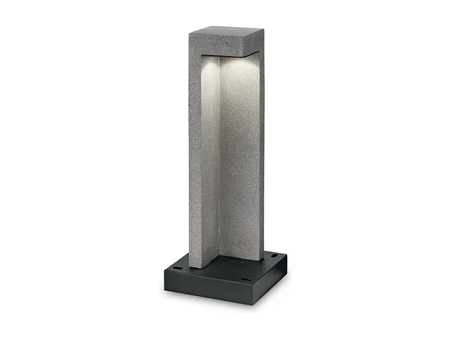 Piantana Moderna Titano Materie Plastiche Grigio Granito Led 9W 4000K H49Cm