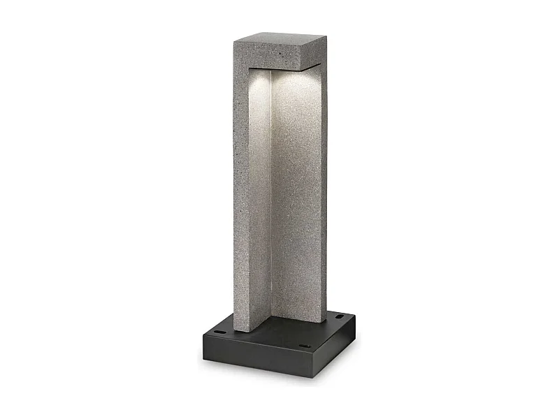 Piantana Moderna Titano Materie Plastiche Grigio Granito Led 9W 4000K H49Cm