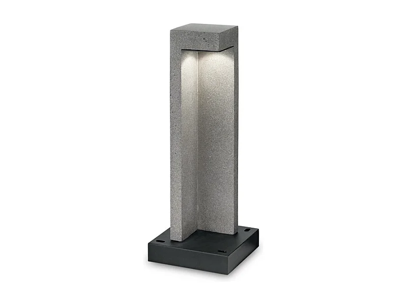 Piantana Moderna Titano Materie Plastiche Grigio Granito Led 9W 4000K H49Cm