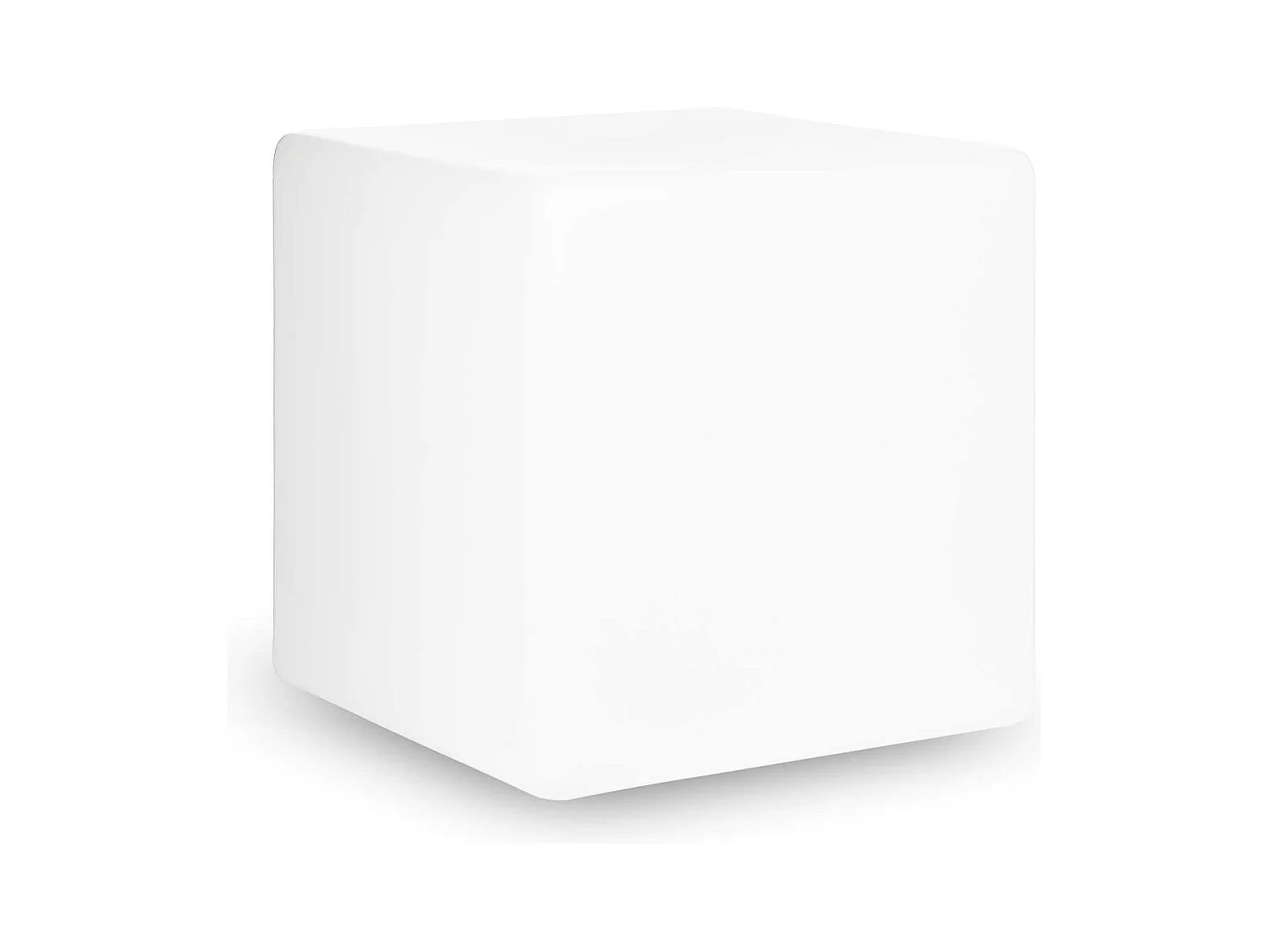 Piantana Moderna Luna Alluminio Bianco 1 Luce E27 D50Cm