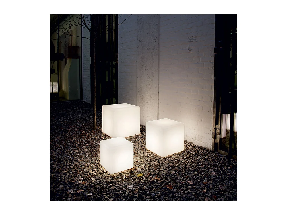 Piantana Moderna Luna Alluminio Bianco 1 Luce E27 D50Cm