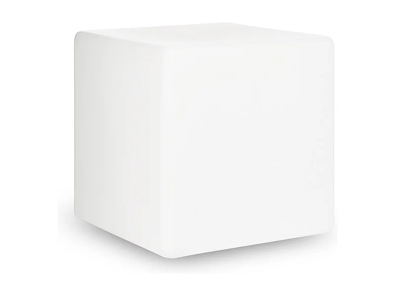 Piantana Moderna Luna Alluminio Bianco 1 Luce E27 D50Cm