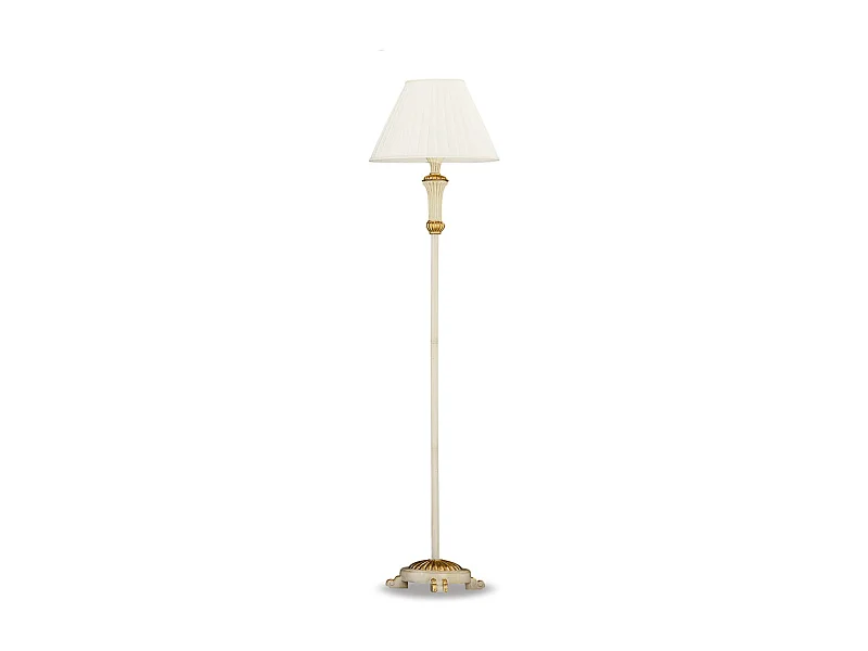Piantana Classica Firenze Metallo Bianco 1 Luce E27