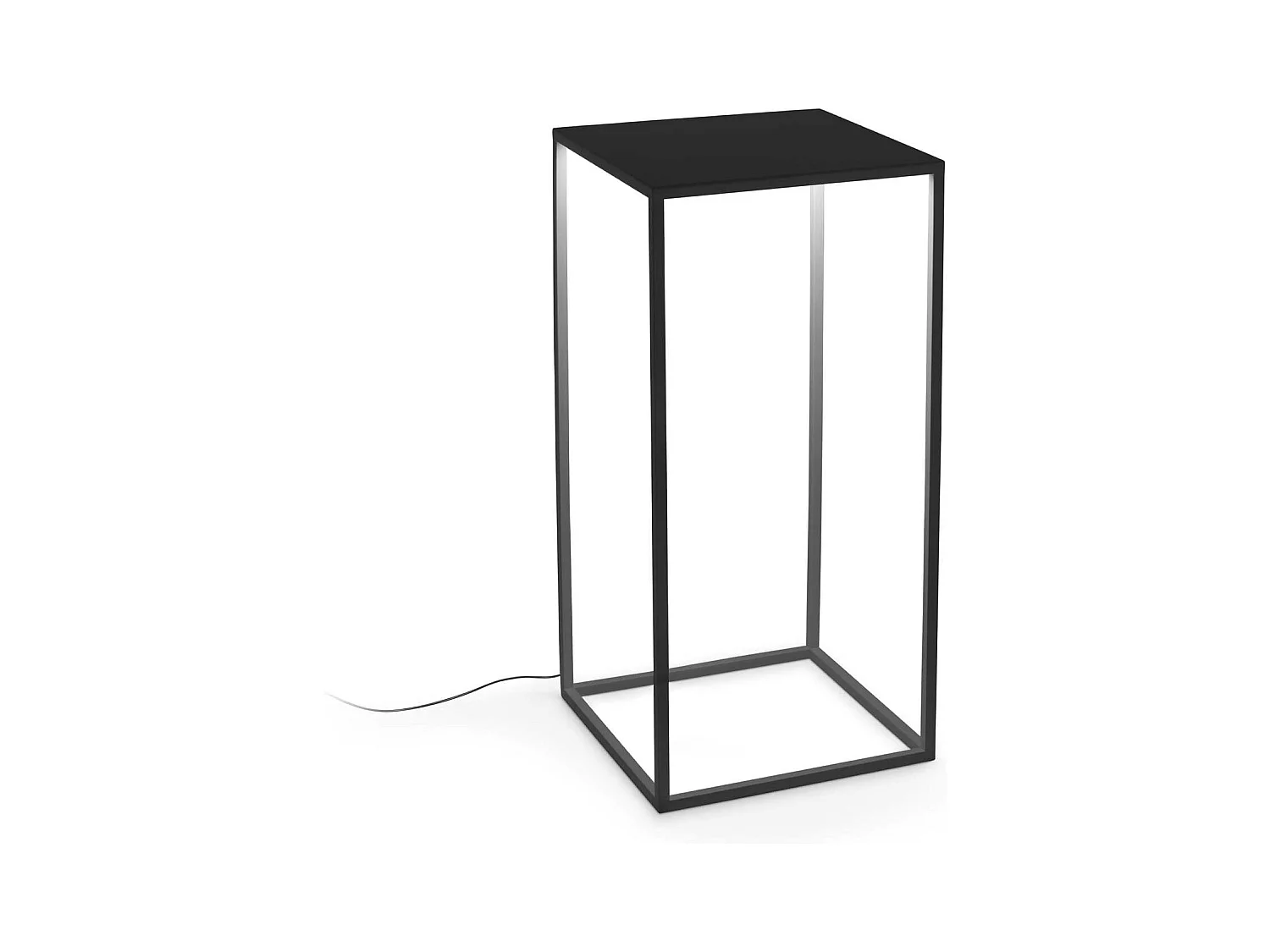 Piantana Industrial-Minimal Ipotesi Metallo Bianco Led 16W 3000K H73Cm