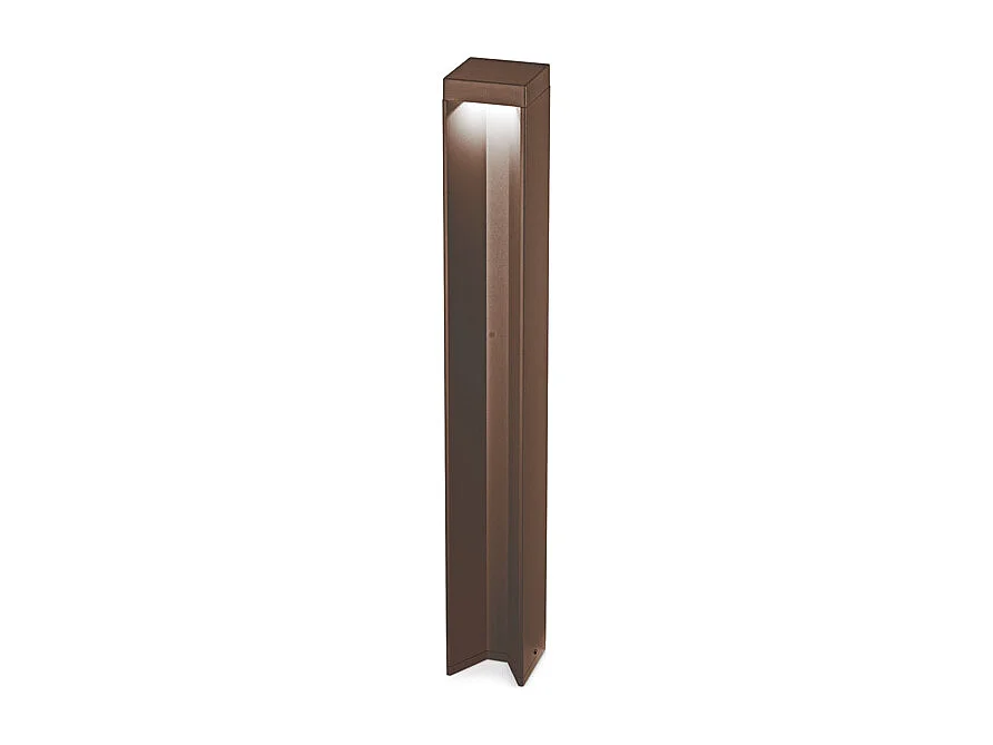 Piantana Moderna Kurt Metallo Coffee Led 12W 4000K Luce Naturale