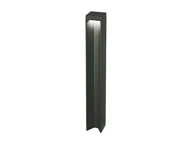 Piantana Moderna Kurt Metallo Nero Led 12W 4000K Luce Naturale