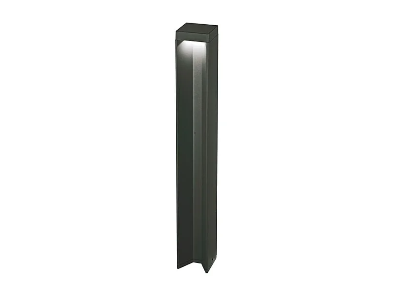 Piantana Moderna Kurt Metallo Nero Led 12W 4000K Luce Naturale
