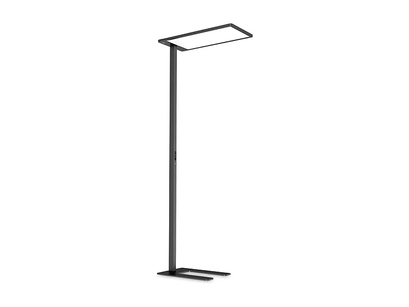 Piantana Moderna Comfort Metallo Nero Led 76W K Luce Calda 3000K