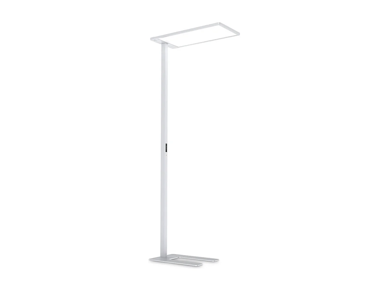 Piantana Moderna Comfort Metallo Bianco Led 76W K Luce Calda 3000K