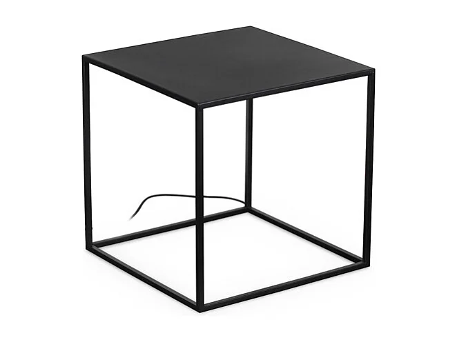 Piantana Industrial-Minimal Ipotesi Metallo Nero Led 16W 3000K H50Cm