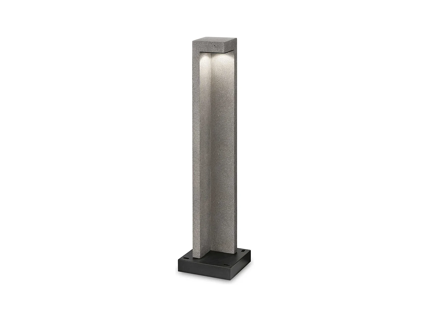 Piantana Moderna Titano Materie Plastiche Grigio Granito Led 9W 3000K H74Cm