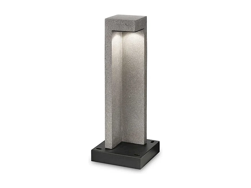 Piantana Moderna Titano Materie Plastiche Grigio Granito Led 9W 3000K H49Cm