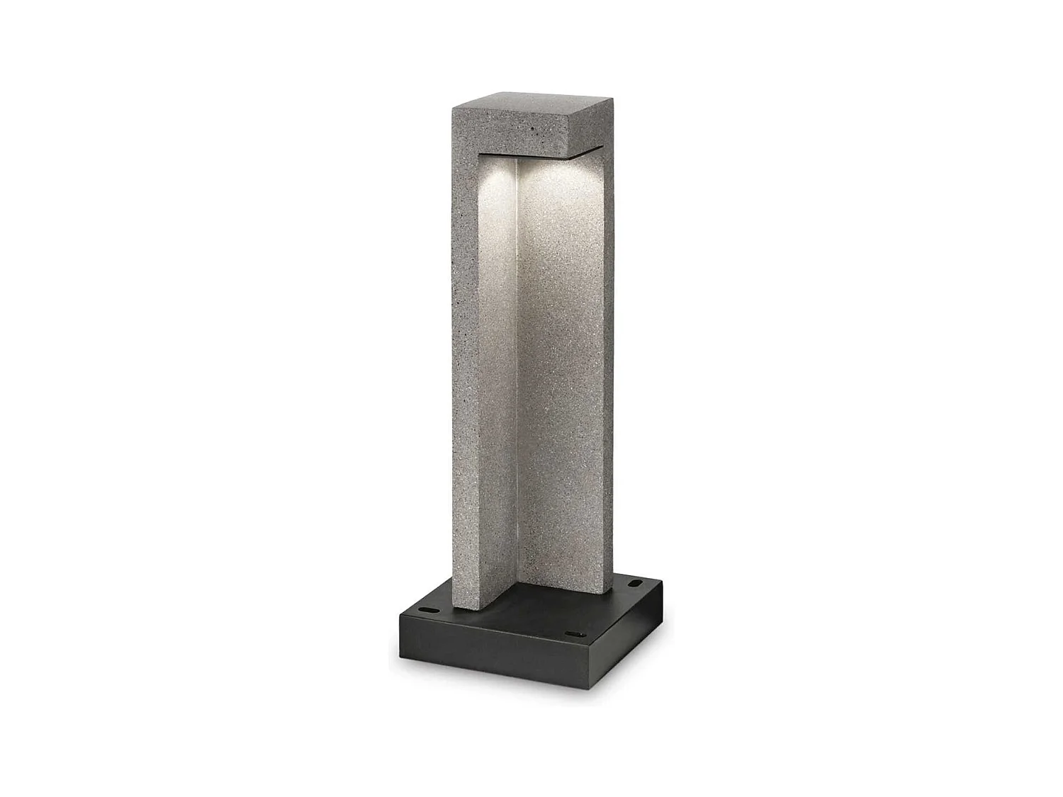 Piantana Moderna Titano Materie Plastiche Grigio Granito Led 9W 3000K H49Cm