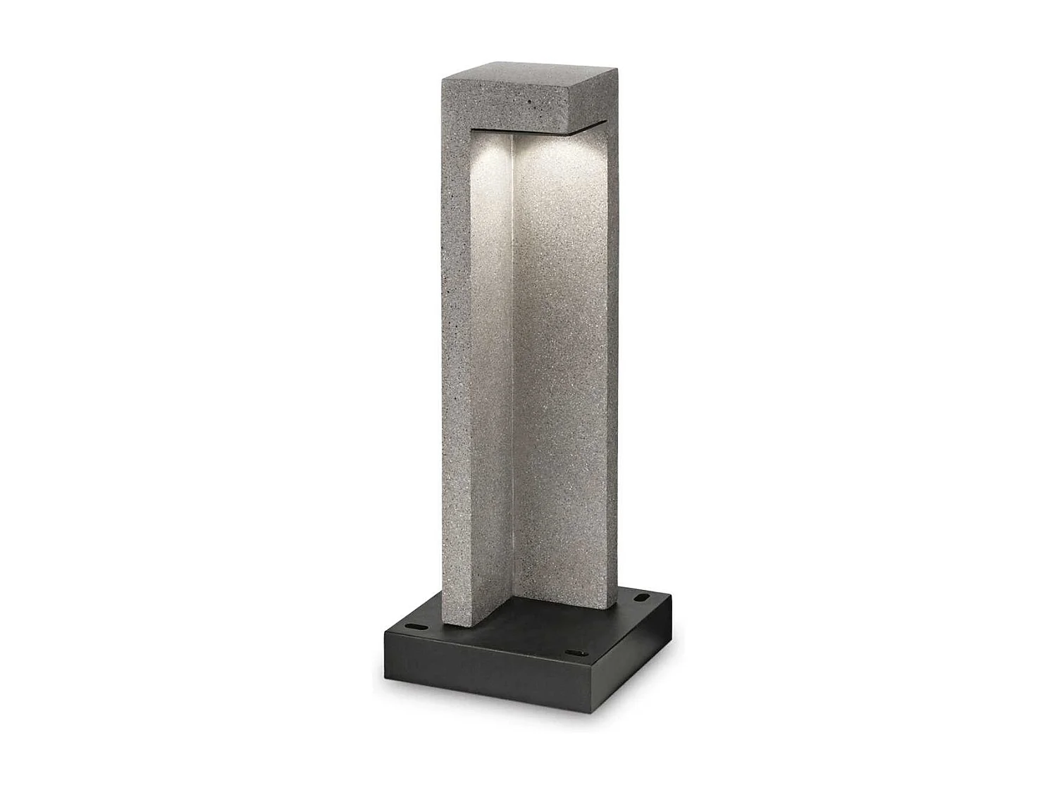 Piantana Moderna Titano Materie Plastiche Grigio Granito Led 9W 3000K H49Cm