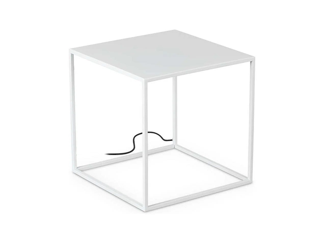 Piantana Industrial-Minimal Ipotesi Metallo Bianco Led 16W 3000K H50Cm