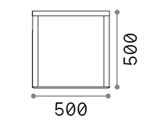 Piantana Industrial-Minimal Ipotesi Metallo Bianco Led 16W 3000K H50Cm