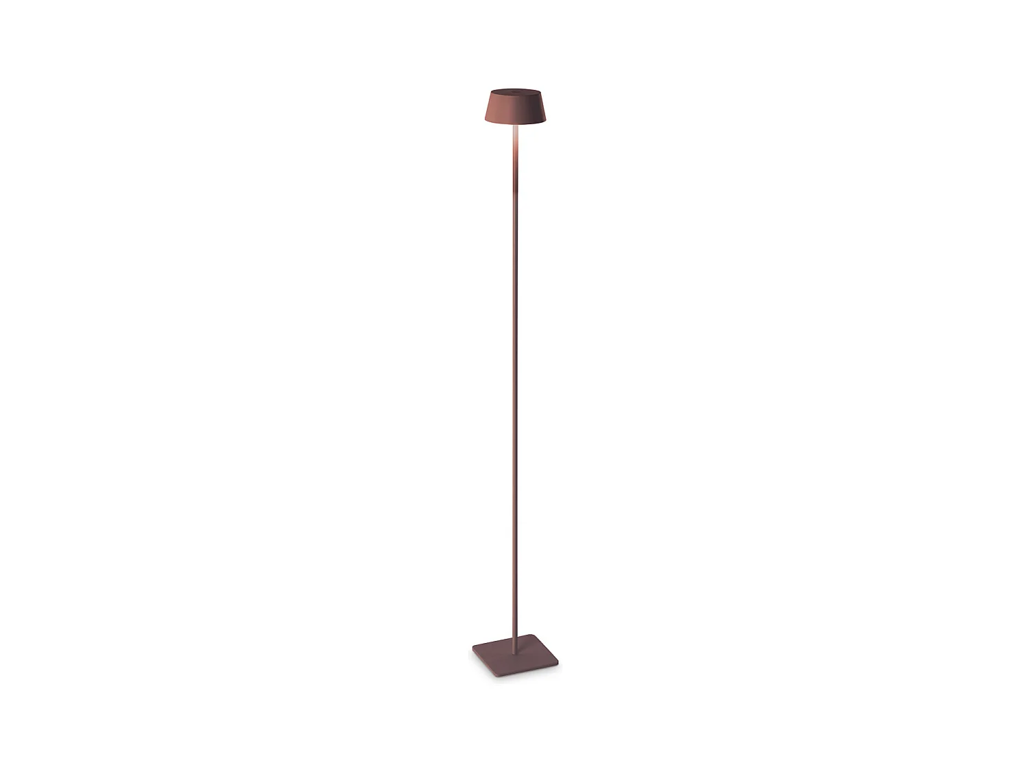 Pianrtana Da Terra Contemporanea Pure Metallo Coffee Led 1,5W 3000K Ip54