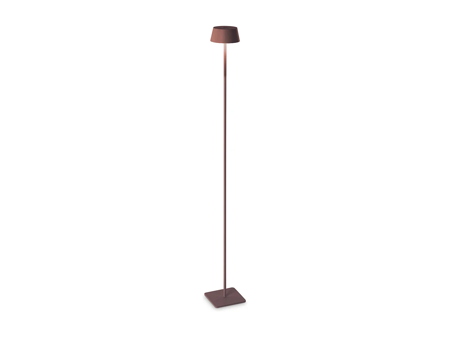 Pianrtana Da Terra Contemporanea Pure Metallo Coffee Led 1,5W 3000K Ip54