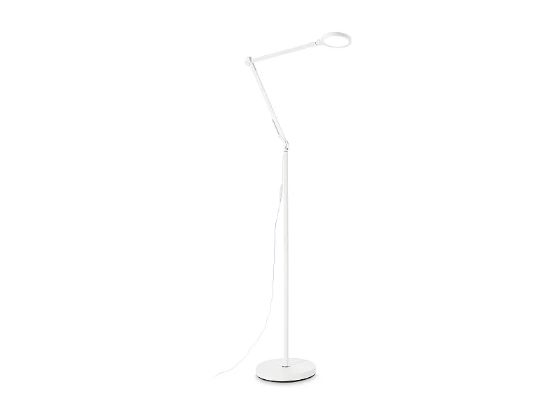 Piantana Moderna Futura Alluminio-Materie Plastiche Bianco Led 12,5W 4000K