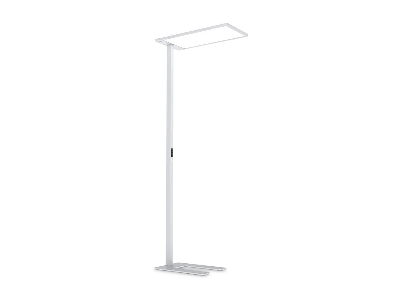 Piantana Moderna Comfort Metallo Bianco Led 76W K Luce Naturale 4000K