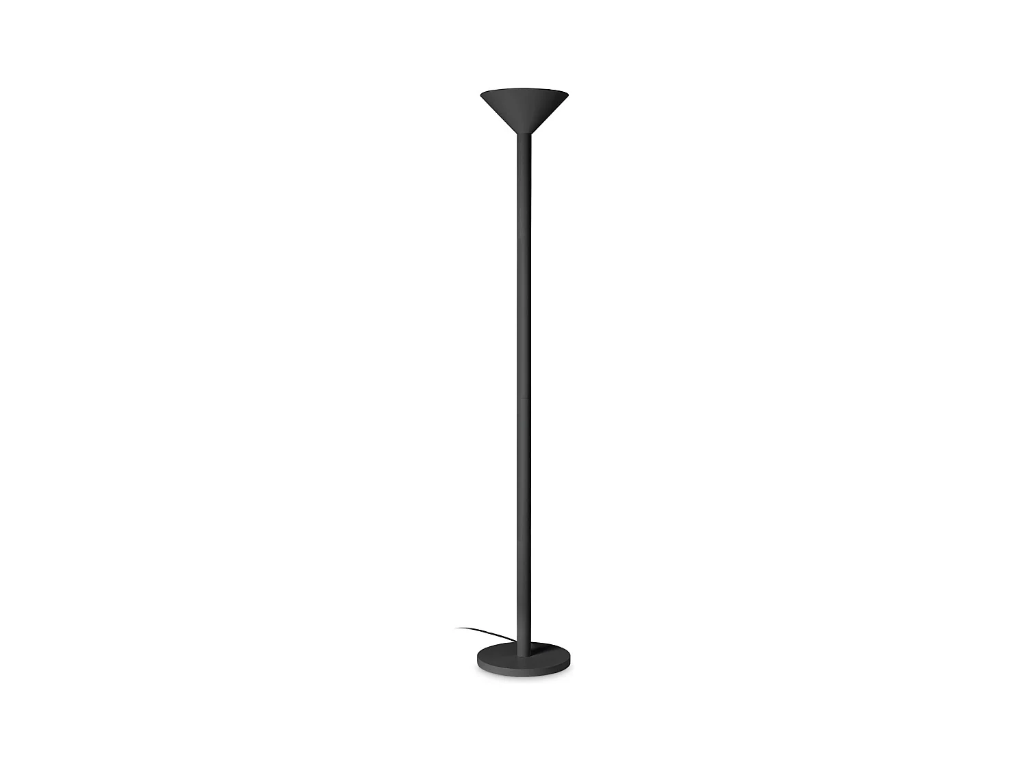 Piantana Da Terra Contemporanea Mix Metallo Nero 1 Luce E27 42W Ip20
