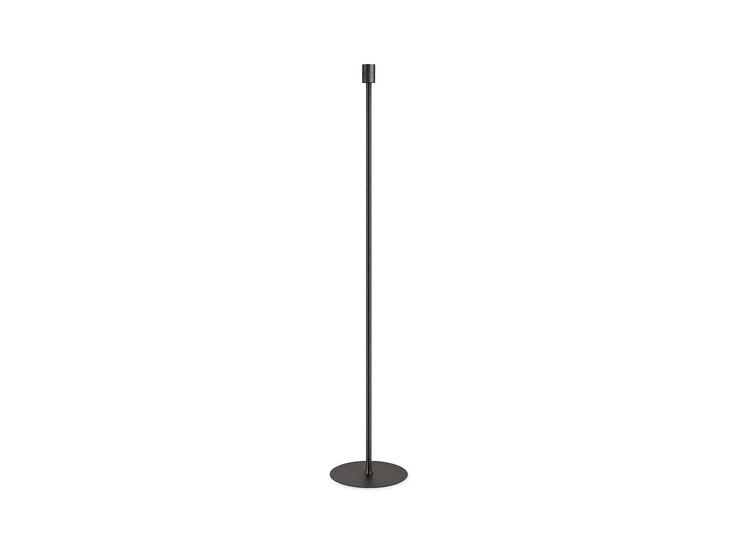 Piantane - Lampade Da Terra Set Metallo Nero 1 Luce E27