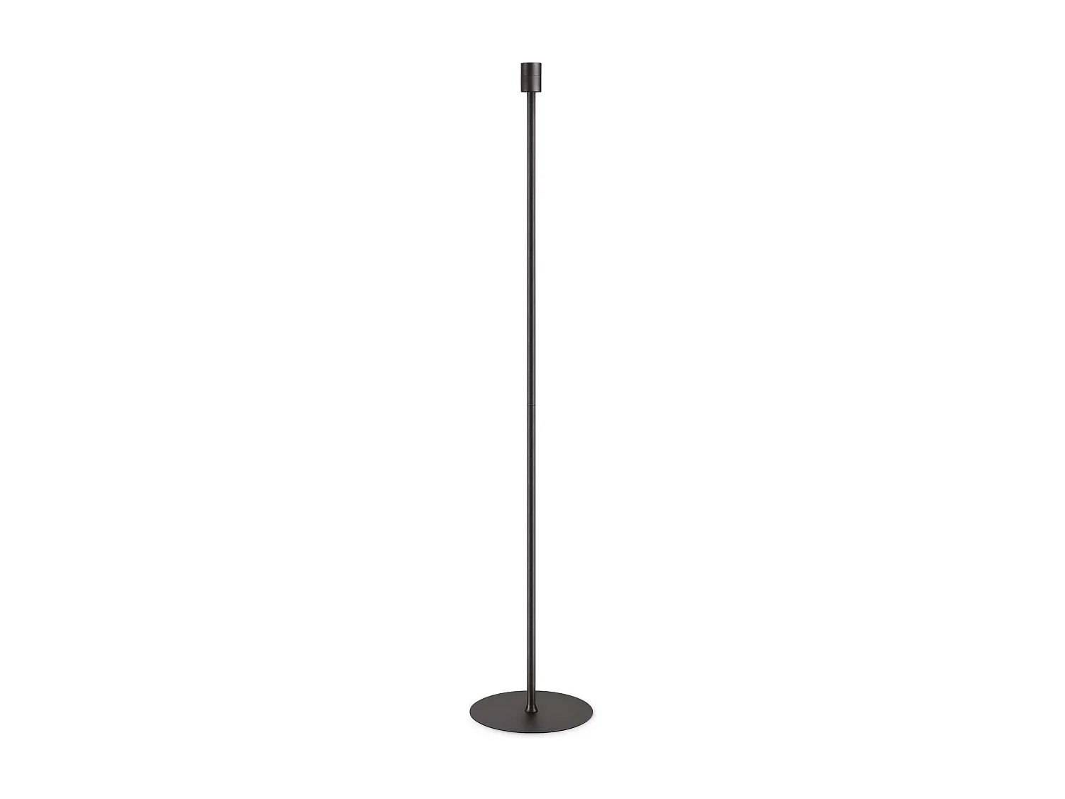 Piantane - Lampade Da Terra Set Metallo Nero 1 Luce E27